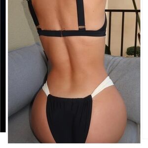 Strawberry Milk Mob Bikini Bottom